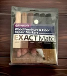 Rejuvenate Exact Match Wood Furniture & Floor Scratch Repair Markers 6 Count. Fixed Price $19.99.