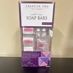 Creative You Violet Rose Soap Bars Diy Kit Making Melt & Pour Assorted Base. Fixed Price $11.98.