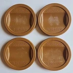 Set Of Four (4) Slipstick Gripper Coaster Floor Protector Cups. Fixed Price $9.99.