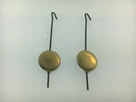 Novelty Pendulette Zappler Clock Pendulum Set Of 2. Fixed Price $12.99.