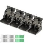Folding Brackets Heavy Duty, 90 Degree Self-lock Hinges For Table Leg, Wall S.... Fixed Price $15.79.