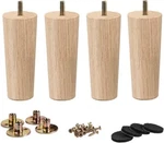 5 Inch / 12CM Wooden Furniture Legs, Set Of 4 Solid Tapered M8. Fixed Price $23.50.