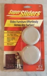 Super Sliders Slides Furniture Across Any Surface 2-1/8 4 Pack Waxman Free Ship. Fixed Price $11.99.