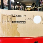 Ikea White 25X25CM Lixhult Steel Cabinet - New. Fixed Price $54.99.