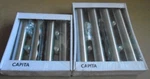Ikea Capita Stainless Steel Legs (8 /6 1/4") Set By Mikael Warnhammer Nib. Fixed Price $89.99.
