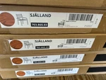Ikea Sjalland Armchair, Outdoor Gray/light Brown 703.865.03 - New. Fixed Price $129.99.
