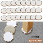 32 Easy Magic Moving Sliders Furniture Pad Protector Floor Wood Carpet. Fixed Price $9.08.
