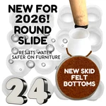 Chair Leg Covers Silicone Floor Protectors Felt Pads For Furniture Feet Caps. Fixed Price $20.88.