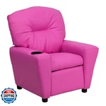 Flash Furniture Chandler Vinyl Kids Recliner Cup Holder Safety. Fixed Price $254.21.
