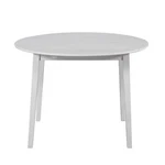 Steve Silver Naples White Wood Drop-leaf Dining Table. Fixed Price $195.99.