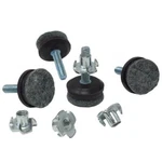 Brown Felt Furniture Levelers W/t-nuts Set Of 4. Fixed Price $6.99.