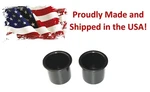 Black Plastic Cup Holder Boat Rv Car Truck Insert Sofa Poker Tables Dropin 2"7/8. Fixed Price $7.99.