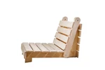 Wooden Sun Lounger, Natural Eco Pine Futon For Patio, Lawn, Home, Japan Style. Fixed Price $139.99.
