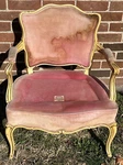 Jamestown Royal French Louis Xv Style Project Arm Chair Hollywood Regency Sturdy. Fixed Price $104.99.
