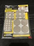 Scotch Felt Pads Value Pack: Assorted Sizes / 162-PACK (beige). Fixed Price $10.25.