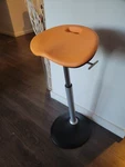 Focal Upright Mobis Leaning Active Stool Adjustable Height Seat - Citrus. Fixed Price $129.99.