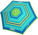 Tommy Bahama 7' Beach Umbrella W/ Tilt Blue & Green Carry Bag Sand Anchor. Fixed Price $57.98.
