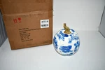 Mackenzie Childs Royal Toile Small Pumpkin #: 35509-0745 Nwt. Fixed Price $67.49.