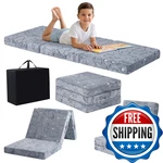 Memorecool Glow Dinosaur Foldable Floor Mattress For Kids Trifold Nap. Fixed Price $129.98.
