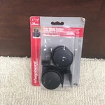 Shepherd 9420 1-1/2 (38MM) Brown Bracket Twin Wheel Casters County. Fixed Price $10.00.