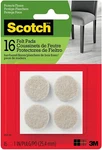 Scotch Felt Pads Round Inch Diameter 16 Pcs Beige Fastening Surface Protection. Fixed Price $7.99.