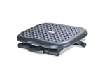 Alera Relaxing Adjustable Footrest 13 3/4W 17 3/4D 1/2 To 6 3/4H Black FS2. Fixed Price $36.99.