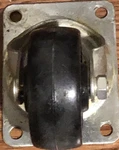 Shepherd Hardware 9479 Rubber Wheel Swivel Plate Caster, 3''. Fixed Price $14.99.