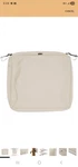 Classic Accessories 21"X19" Montlake Water Resistant Patio Lounge Back Cushion. Fixed Price $19.99.