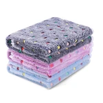 3PACK Blankets Super Soft Cute Dot Pattern Pet Flannel Throw For Dog Cat. Fixed Price $14.24.