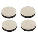 Stanley S845-532 Self Leveling Felt Bottom Sliders 2-1/2" Round Brown Pack. Fixed Price $9.99.