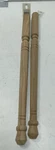 2PACK Waddell Manufacturing Co. 22INCH Early American Table Legs #2572. Fixed Price $16.99.