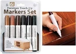 6 Pc Furniture Touch Up Marker Pen Wood Scratch Repair Filler Remover Fix. Fixed Price $8.95.