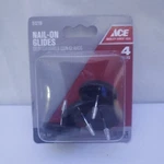 Ace Nail On Glides 1/4 " Round Pcs. #51219 9155. Fixed Price $9.75.