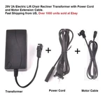 Okin Limoss Electric Lift Chair Recliner Transformer Adapter Supply 29V2A W Cord. Fixed Price $15.90.