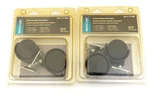Mintcraft #172-4988 Lot Of Swivel Twin Wheel Plate Casters 2-2PACKS New. Fixed Price $11.50.