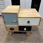 Progressive Furniture Outbound Nightstand With Magnetic Cabinet Drawers. Fixed Price $144.95.