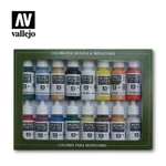 Vallejo 70140 Usa Basic Colors Set Of 16 Acrylic Paints. Fixed Price $66.85.