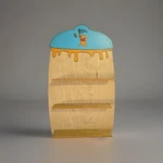 Winnie The Pooh Disney Honey Pot Shaped Wood Display Trinket Shelf 18.5"X11" New. Fixed Price $35.00.