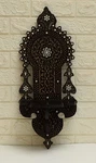 Wall Shelf, Handcarved Moroccan Mother Of Pearl Inlaid Wood Hanging. Fixed Price $378.24.