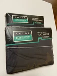 Westpoint Pepperall Color Collection Queen Sheet Set , Navy Blue (2 Pieces) New. Fixed Price $19.99.