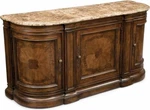 Thomasville Hills Of Tuscany Bibbiano Marble Top Sideboard/buffet/credenza Dark. Fixed Price $3995.00.