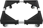 Mini Fridge Stand With 4 Locking Wheels 17.7"-25.6" Adjustable Dolly Washing Mac. Fixed Price $31.99.