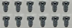 12X Ikea Euro Screws Cxn With Neck 12.5MM Part # 100344. Fixed Price $10.98.