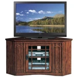 Leick Furniture Mission 46" Corner Tv Stand Oak Finish. Fixed Price $416.99.