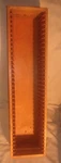 Vintage Wood 35 Cd Holder 23 Inches Tall Looks Good Needs Light Cleaning. Fixed Price $44.99.
