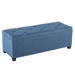 43 Inch Storage Ottoman Bench, Tufted Upholstered End Of Bed Chest, Foot Rest. Fixed Price $59.79.