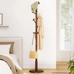 Freestanding Solid Wood Coat Rack With 10 Hooks For Home Entryway. Fixed Price $166.99.