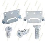 Ikea Bed Frame Mounting Plates Part #116791 With Screws #105307 - 2 Pack. Fixed Price $12.49.