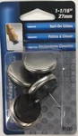 Shepherd 9100 1-INCH Nail On Furniture Glides, Satin Nickel Base, 4-PACK. Fixed Price $9.68.