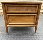Mid Century Two Drawer Nightstand/side Cabinet Thomasville Furniture.. Fixed Price $300.00.